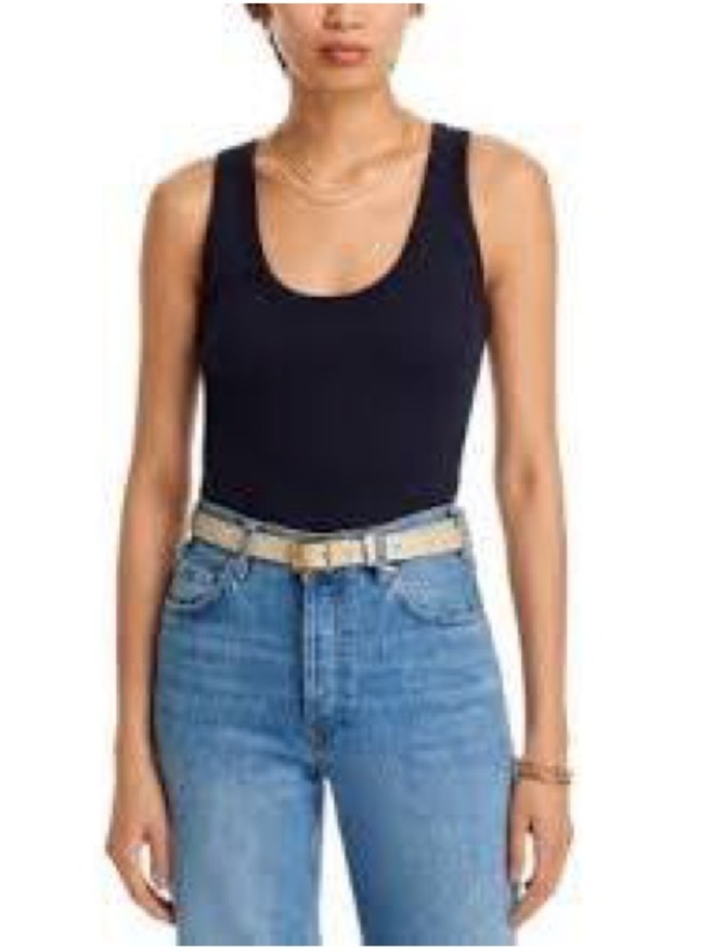 Veronica Beard Navy Birke Scoop-Neck Tank-Bloomingdale’s - NWOT